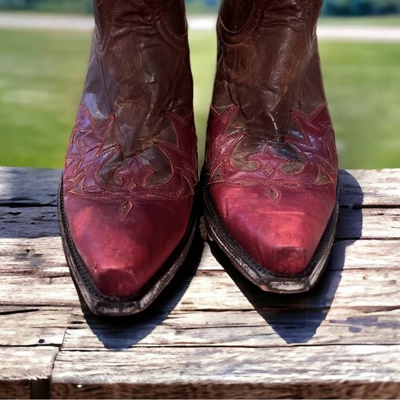 Vintage Old Gringo handmade in Mexico gorgeous hand stitching SZ9.5 - Picture 11 of 17